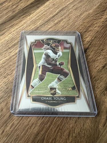 2020 Panini Select - Premier Level Chase Young #164 Silver Prizm (RC)