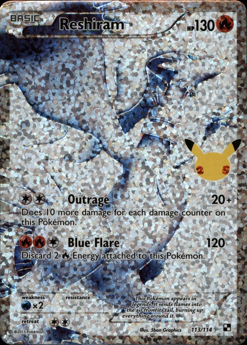 セ*イ様 PSA10 レシラム 113 Celebrations 25thフルア 25+ Reshiram 113/114 Celebrations: Classic Collection for sale