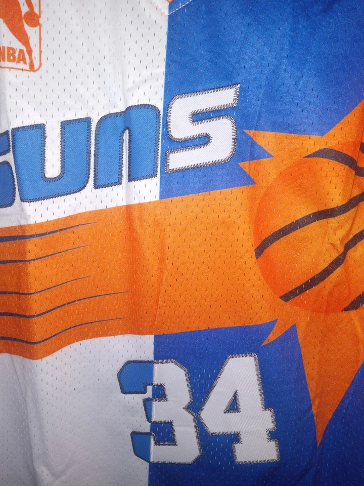 JERSEY PERSONALIZADO CHARLES BARKLEY SPLIT SUNS TALLA XL Foto 2 de 4