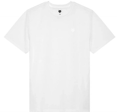 Fox Racing Forums Tech Mens Short Sleeve T-Shirt Optic White MD
