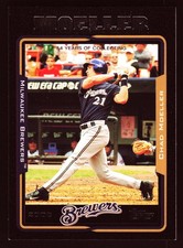 Chad Moeller Milwaukee Brewers 2005 Topps Black #416 SN /54