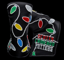 Scotty Cameron Blade Putter Head Cover 2021 Holiday Bulbs Limited