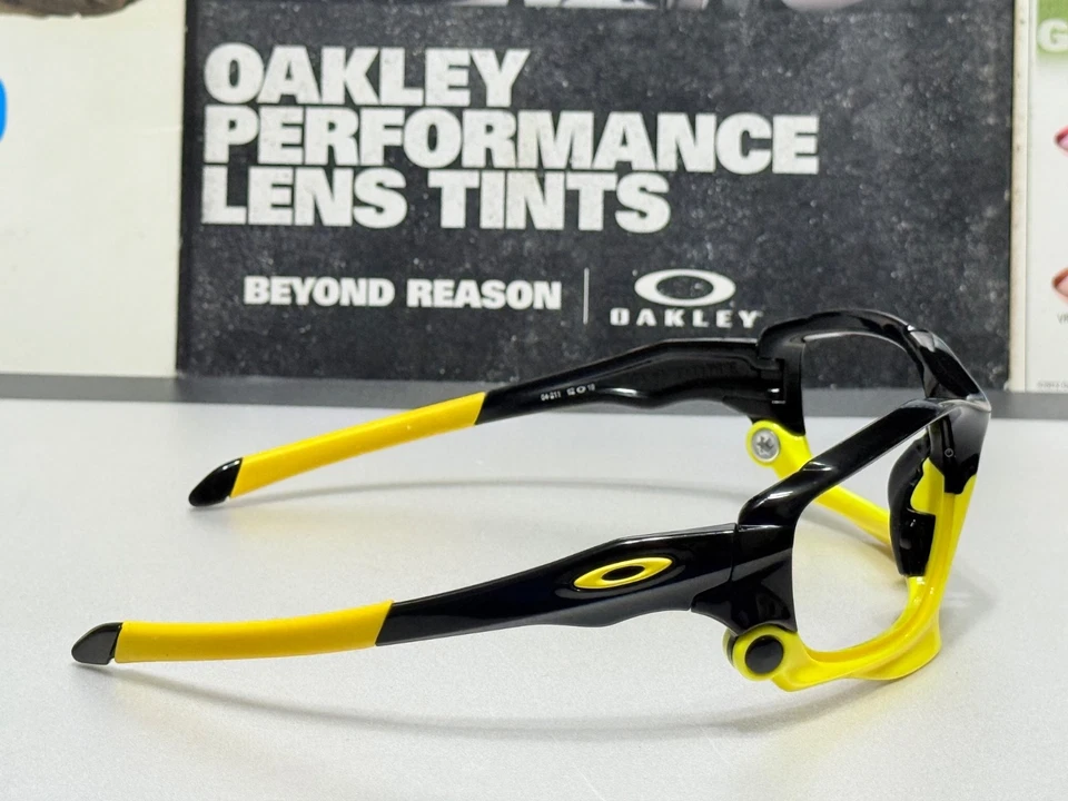 Oakley Jawbone telaio nero lucido con giallo livestrong - SKU# 04-211 62/18 - Immagine 4 di 4