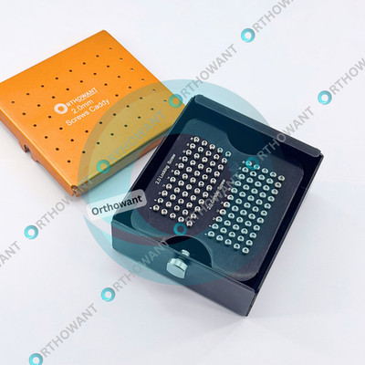 2.0mm Self-Tapping Cortical & Locking Bone Screws Kit with Sterile Screw Box