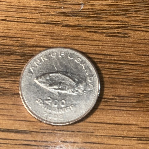 2008 Uganda 200 shillings FISH