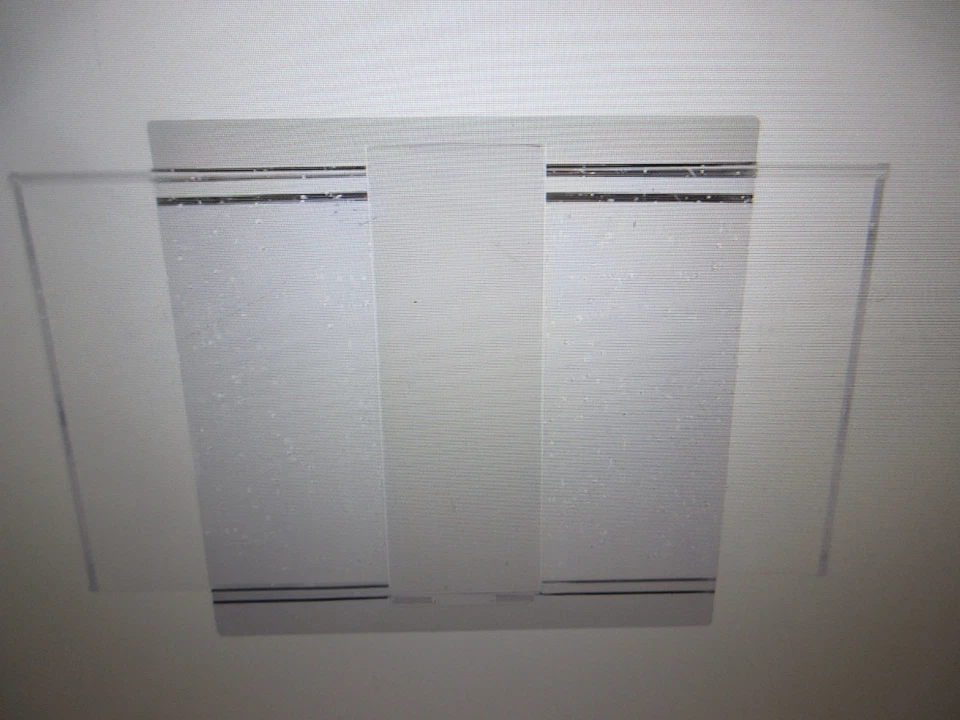 Home Decorators Alberson 2-Light Chrome Integrated LED with Bubble Glass Sconce - Image 3 of 4