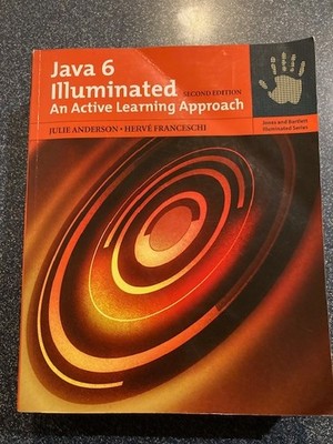Java 6 Illuminated Paperback Julie, Franceschi, Hervé J. Anderson w/ CD