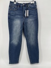 Judy Blue High Rise Dark Wash Tummy Control Slim Jeans 11/30 NWT
