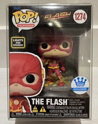🔥MINT Funko Pop! #1274 The Flash (Lights and Sounds) EXCLUSIVE - NO TARIFFS