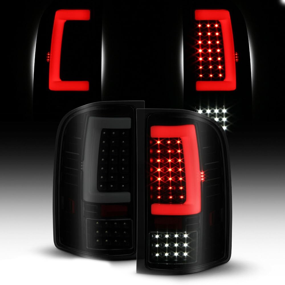 Tail Light Smoked for Chevrolet Silverado 1500/3500 2007-2013