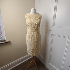 kaleidoscope yellow dress size 10 New Easter Spring Butter Lemon Pencil Floral 