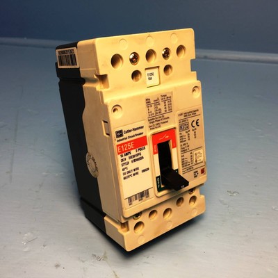 Cutler Hammer E125E EGE3015FFG 15A Circuit Breaker EGE3015 Westinghouse 15 Amp