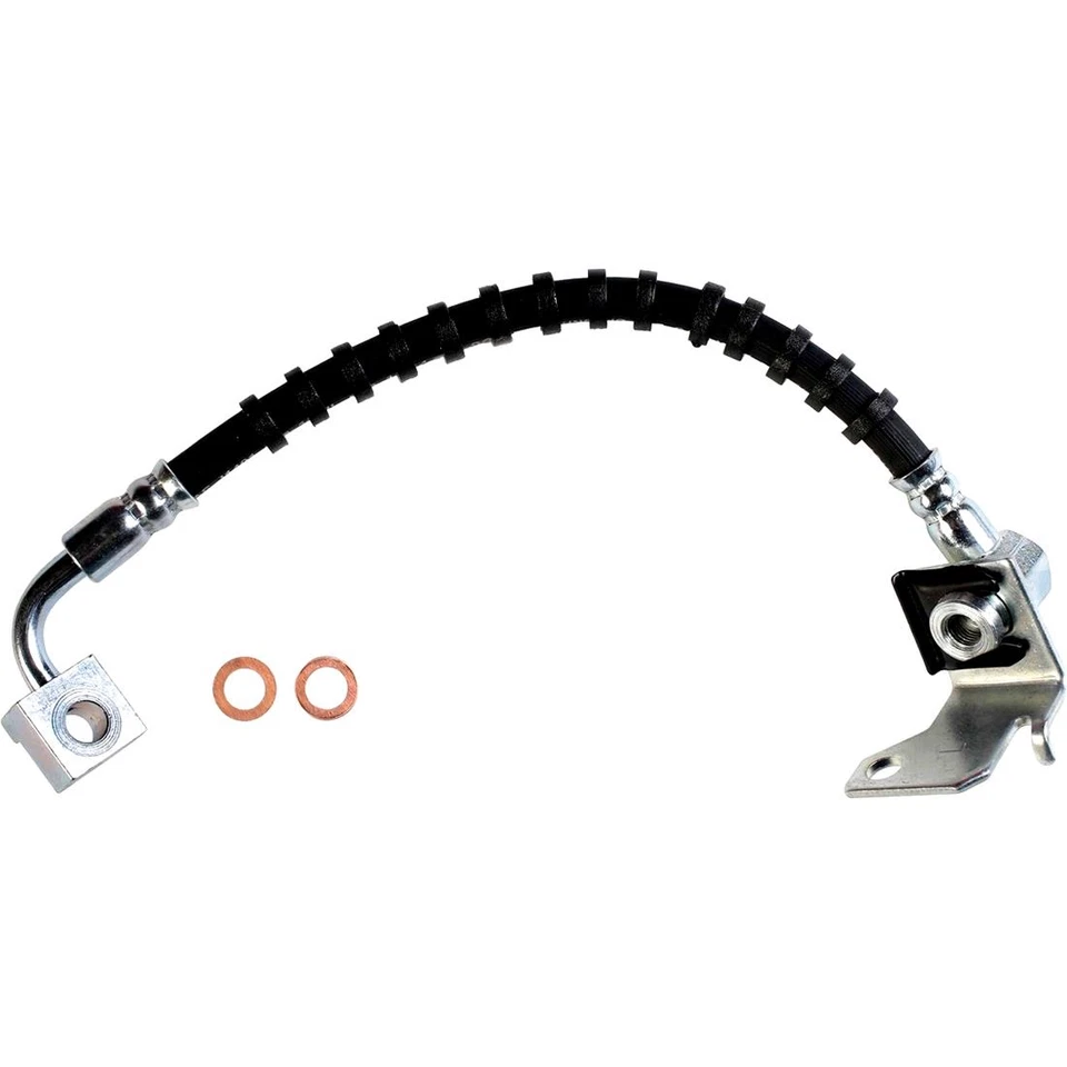 Línea de freno de manguera de freno delantera trasera izquierda y derecha 4 piezas para Ford Explorer 1996-2001 Foto 4 de 4