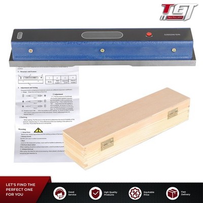 12'' Master Precision Level in Fitted Box For Machinist Tool 0.0002''/10'' 300mm