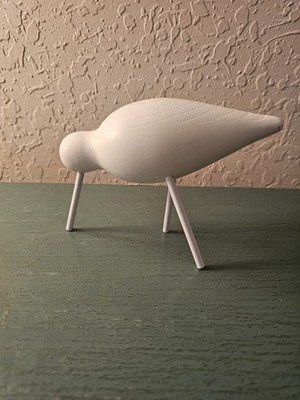 Normann Copenhagen Wood ShoreBird Figure, Modern Danish Design-Very Good