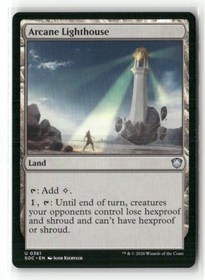 Arcane Lighthouse 361 Commander: Secrets of Strixhaven Magic: The Gathering NM