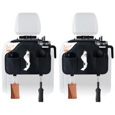 Upgraded Car Seat Back Organizer With Extra Large Tissue Holder Fits For Klee...