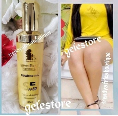 Caribbean  Snow White Skin Therapy Serum. Flawless White. 100ml X 1. Spf30. 7day