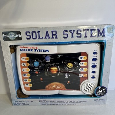 Interactive Solar System 2005 Scientific Toys pre-owned 