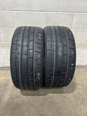 2x P245/35R19 Pirelli  P Zero Trofeo R AO 7/32 New Tires