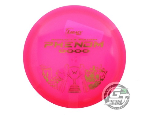 NEU Legacy Discs Pinnacle Phenom 175g Hot Pink Copper Foil Driver Golf Disc