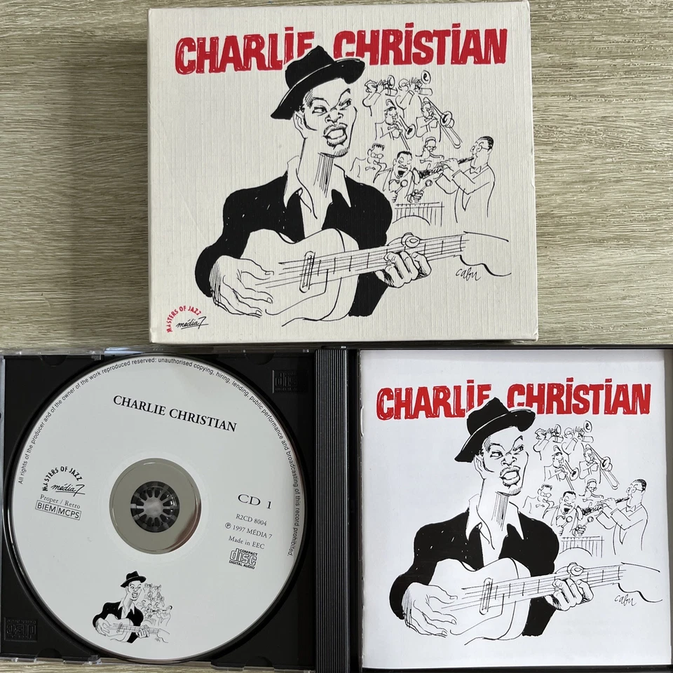 Charlie Christian | Best Of Masters Of Jazz | 2Cd Fatbox | Tres Bon Etat - Photo 3/4