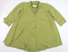 La Mode Smartie Womens Green Jacket Coat Size 14