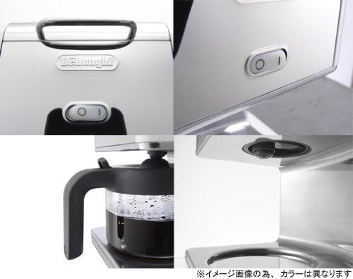 NUOVO DeLonghi kMix macchina da caffè a goccia 6 tazze produttore Rosso CMB6-RD - Foto 5 di 5