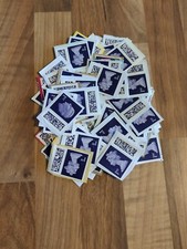 GB STAMPS 100 X 1st  Class Unfranked  on White paper -BARCODED -