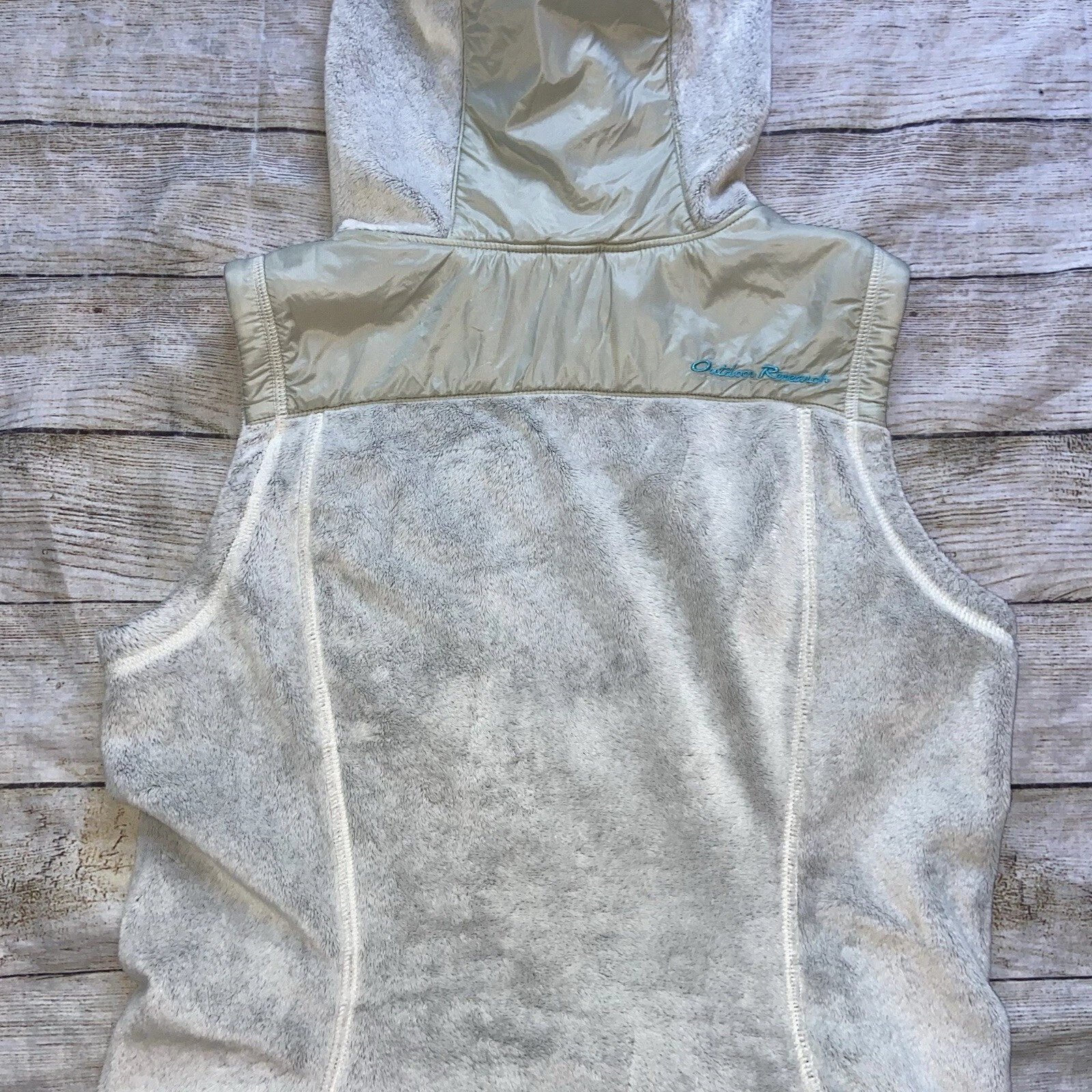 outdoor-research casia hooded high pile fleece fitted jacket