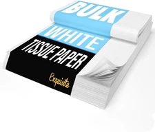 20 x 30 White Tissue Paper-2 Ream Pack,120 Total Sheets …