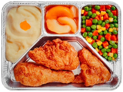 Swanson's Fried Chicken TV Dinner High Quality Metal Fridge Magnet 3x4 7687