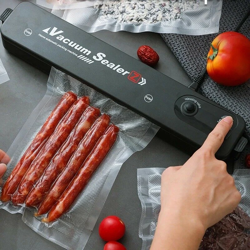 Vacuum Sealer Machine Automatic for Food Preservation with 10 Pcs Saver Bags