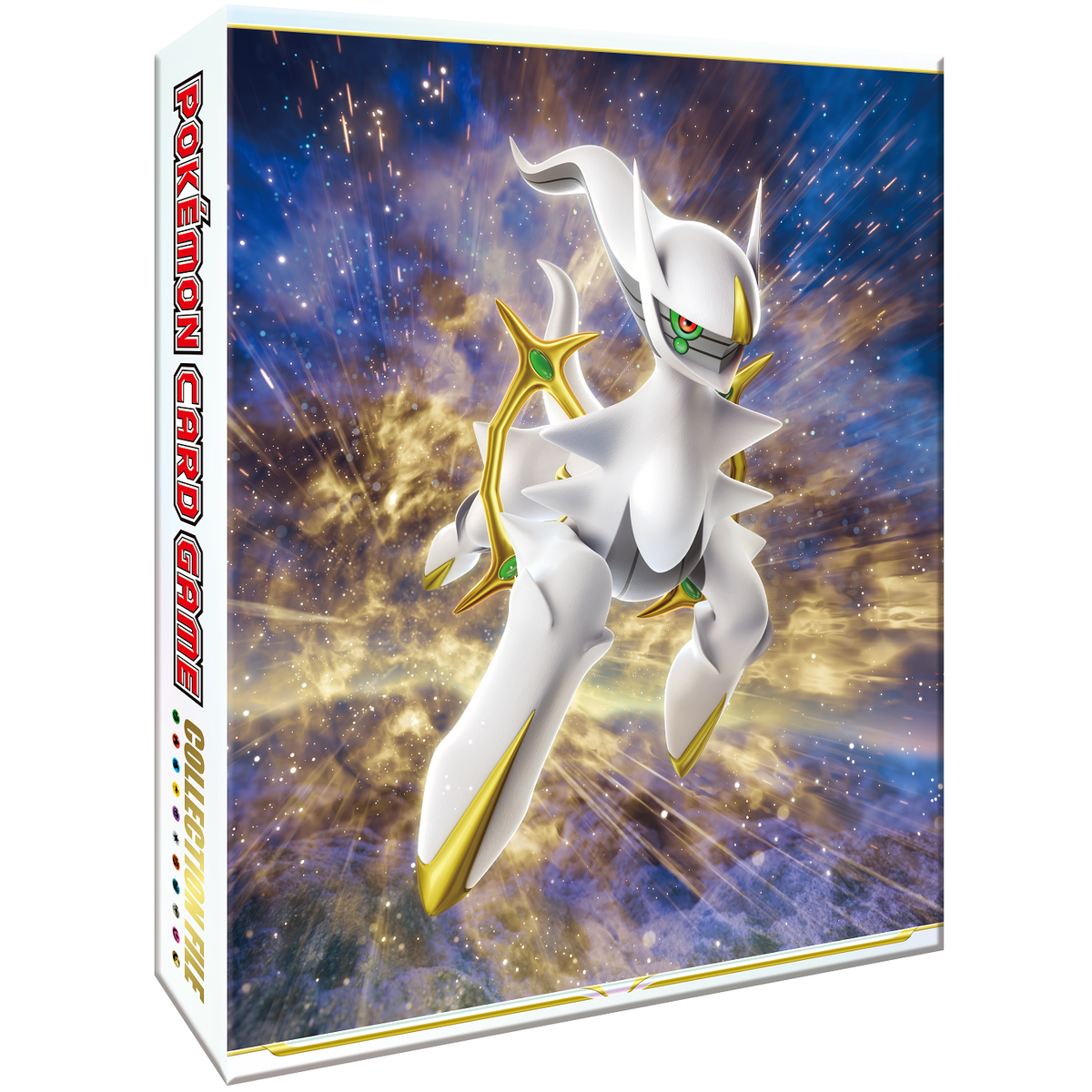 Pokemon TCG Card Game Album Binder Folder Arceus 9-Pocket D-Ring 10page Legends Pokemon TCG Card Game Album Binder Folder Arceus 9-Pocket D-Ring 10page Legends