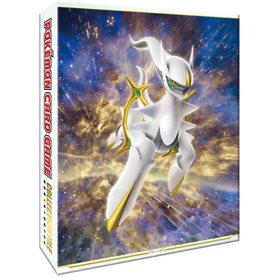 Pokemon TCG Card Game Album Binder Folder Arceus 9-Pocket D-Ring 10page Legends 