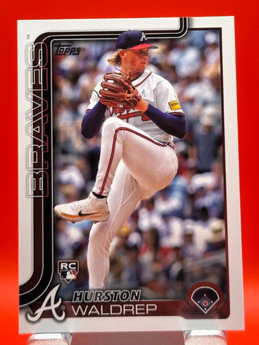 2025 Hurston Waldrep RC Topps Series 1 #253 - 第 1/2 張圖片