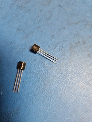 (10 PCS) 2N3393TIN/LEAD CENTRAL SEMI (BJT) TRANS NPN 25V 0.5A TO-92-3