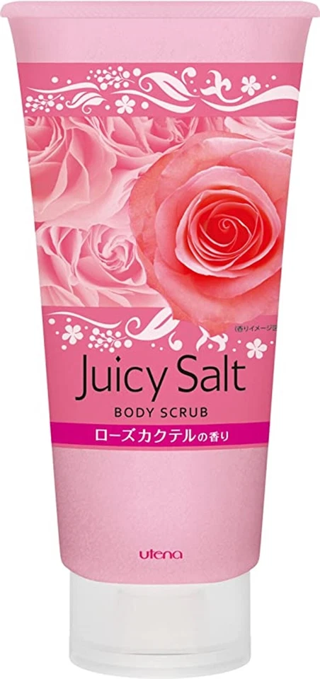 esfoliante corporal utena JUCY SALT rosa 300g - Imagem 2 de 4