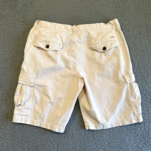 Reyn Spooner Shorts Men's 36 Beige Cargo Drawstring Waist Casual - Picture 11 of 12