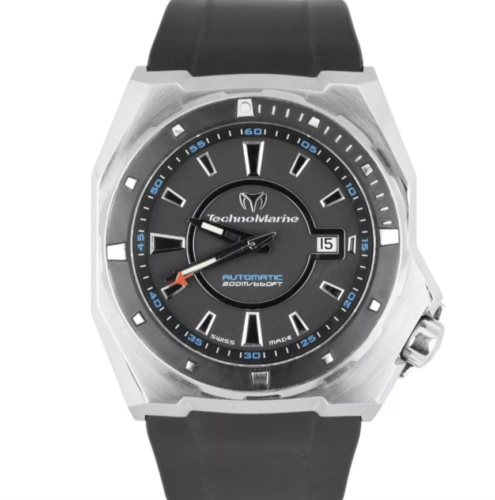 TechnoMarine Royal Marine Stainless Steel Black Dial 45mm 509001 Watch