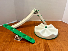 Vintage Weebles Playground See-Saw Slide Merry-go-round HASBRO 1973 PLAYSET