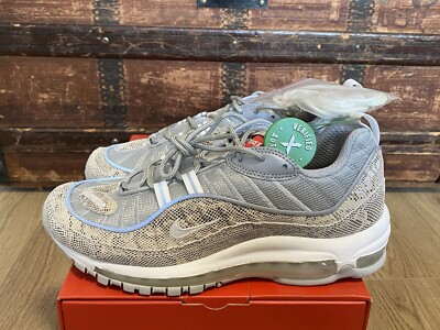 New 2016 Nike Air Max 98 / Supreme Snakeskin Size 8 SS16