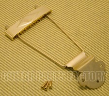 T120G Gold Diamond Trapeze Tailpiece for Gibson L-50, L48, ES-125, ES-330