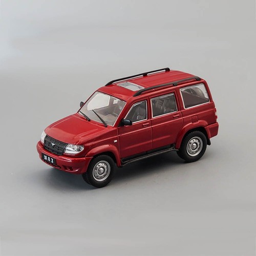 UAZ-3163 Patriot Red Car Diecast Model 1:43 AL259R - Picture 2 of 3