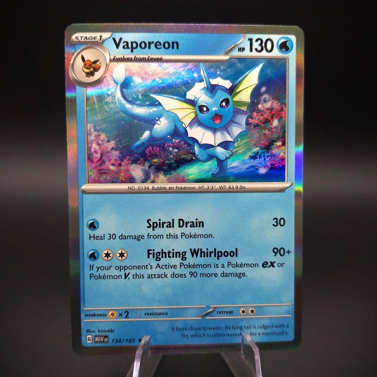 Pokemon 151 Eeveelution Set (4) | Jolteon Flareon Vaporeon - Holo