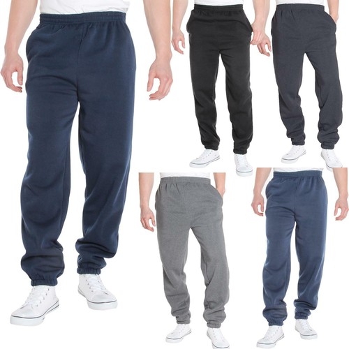Mens Tracksuit Bottoms Striped Joggers 