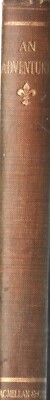 An Adventure Morison & Lamont MacMillan HB 1911 1st Ed VERY RARE Illus Paranorma