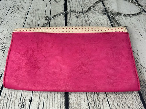 Charming Charlie Crossbody Chain Purse Clutch Women’s Pink Shoulder Bag - Picture 5 of 7