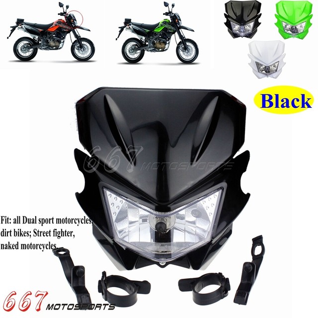 Dirt Bike Headlight Headlamp For Enduro Motocross XT660 XR230 KX450