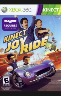 Kinect Joy Ride NEW SEALED (Microsoft Xbox 360, 2010) Mint Free Shipping.